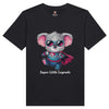 t-shirt bio unisexe personnalisable avec un dessin de super koala. Ce tee shirt adulte convient aussi bien aux hommes qu'aux femmes. Parfait pour ceux qui cherchent un t shirt à personnaliser et écoresponsable. T-shirt personnalisé pour un style unique