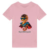 T-shirt enfant bio personnalisable avec un dessin d'un super hippocampe. Idéal pour les enfants qui aiment les animaux marins et les vêtements uniques. Disponible en plusieurs tailles et couleurs. Parfait pour offrir un cadeau original et écologique