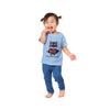 Adorable T-shirt bébé personnalisable avec dessin de super louveteau. Idéal pour les tout-petits, ce tee-shirt personnalisé est un choix parfait pour ajouter une touche unique à la garde-robe de votre bébé.