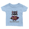 Adorable T-shirt bébé personnalisable avec dessin de super louveteau. Idéal pour les tout-petits, ce tee-shirt personnalisé est un choix parfait pour ajouter une touche unique à la garde-robe de votre bébé.