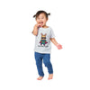 adorable T-shirt bébé personnalisable avec un motif de super lapin. Idéal pour offrir un tee-shirt personnalisé à votre bébé. Disponible en plusieurs tailles et couleurs