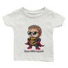 t-shirt bébé personnalisable avec un dessin de super hérisson. Idéal pour bébés, ce tee-shirt personnalisé est une adorable option pour les tout-petits. Parfait comme cadeau unique pour bébé, ce tee-shirt est disponible en plusieurs tailles et peut être personnalisé avec le nom de votre choix