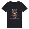 T-shirt enfant bio personnalisable avec le dessin d'un super louveteau. Idéal pour les enfants, ce t-shirt personnalisable est fait en coton biologique, parfait pour un look à la fois mignon et responsable. Parfait comme cadeau unique