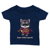 Adorable T-shirt bébé personnalisable avec dessin de super louveteau. Idéal pour les tout-petits, ce tee-shirt personnalisé est un choix parfait pour ajouter une touche unique à la garde-robe de votre bébé.