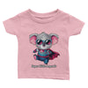 T-shirt bébé personnalisable avec le dessin d'un super koala. Idéal pour offrir à votre petit bout de chou. Ce t-shirt bébé est personnalisable et disponible en plusieurs tailles. Parfait comme cadeau unique et original