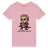 T-shirt enfant bio personnalisable avec un dessin super mignon d'un hérisson, idéal pour les petits amoureux de la nature. Parfait comme cadeau unique et écologique